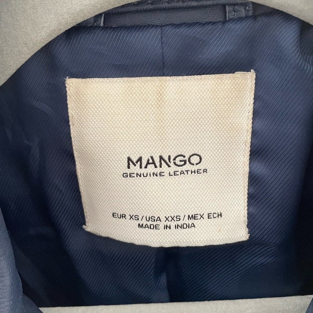 Mango leather jacket - Picture 7 of 7